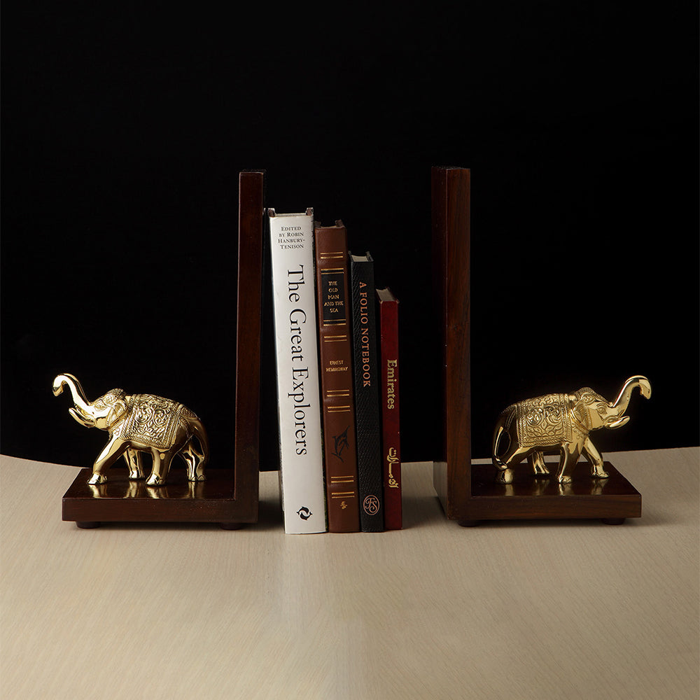 ELEPHANT BOOKEND