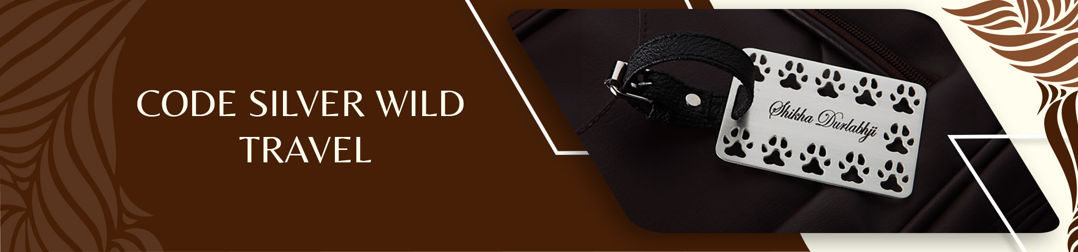 Explore Code SilverStylish Travel Tags & Essential Accessories | Code ...