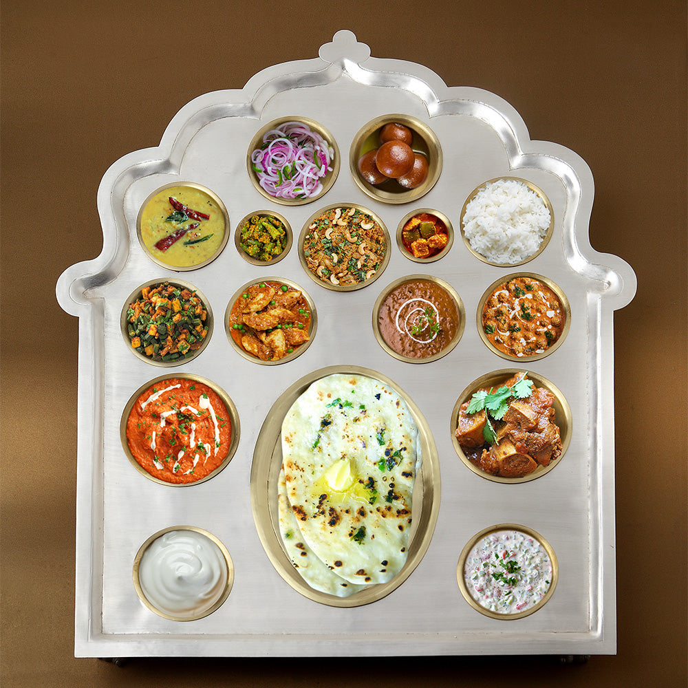 EMBELLISHED DINNER THAAL