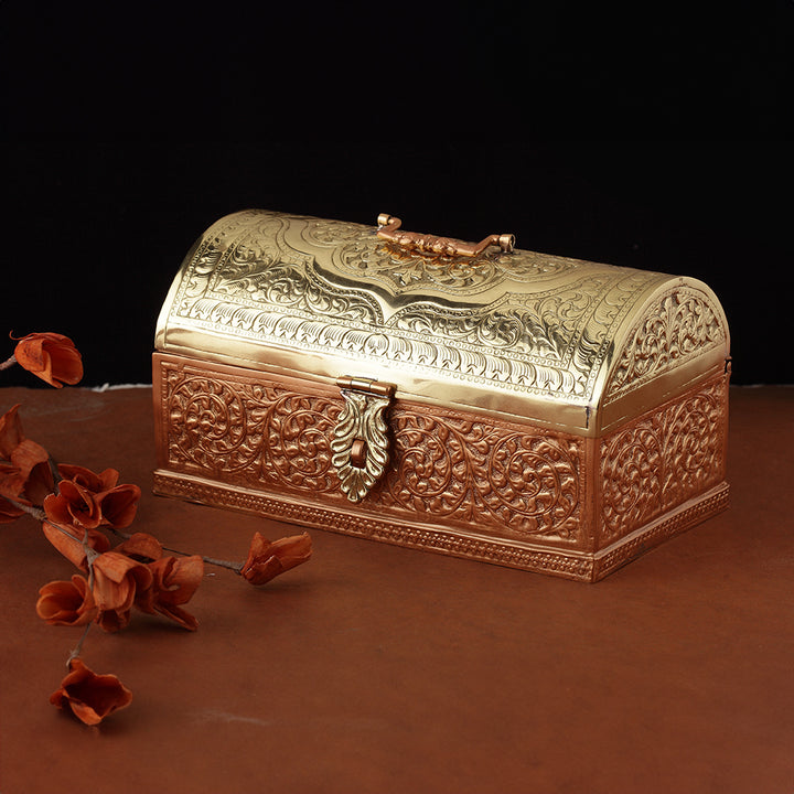 DECORATED JEWELLERY BOX