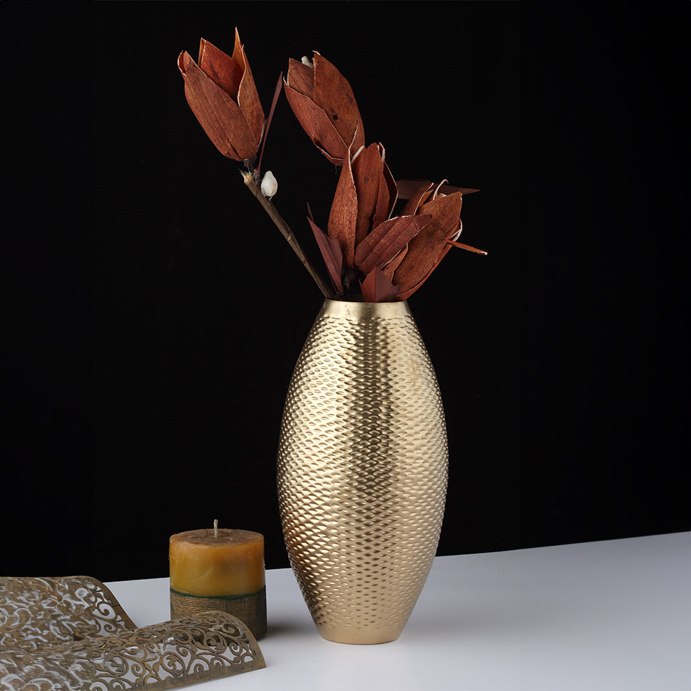 Vase Code Completely handcrafted, made in brass and lacquered! – Code Silver