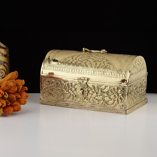 DECORATED JEWELLERY BOX