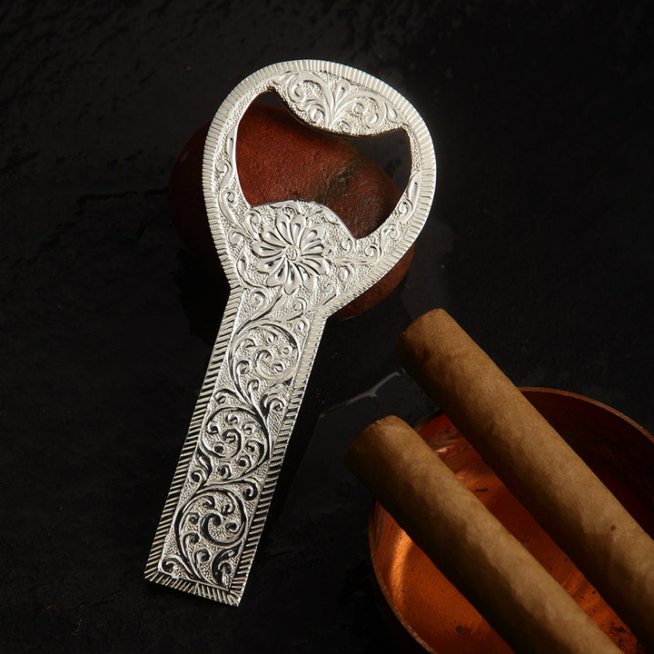 SILVER PLATED BOTTLE OPENER