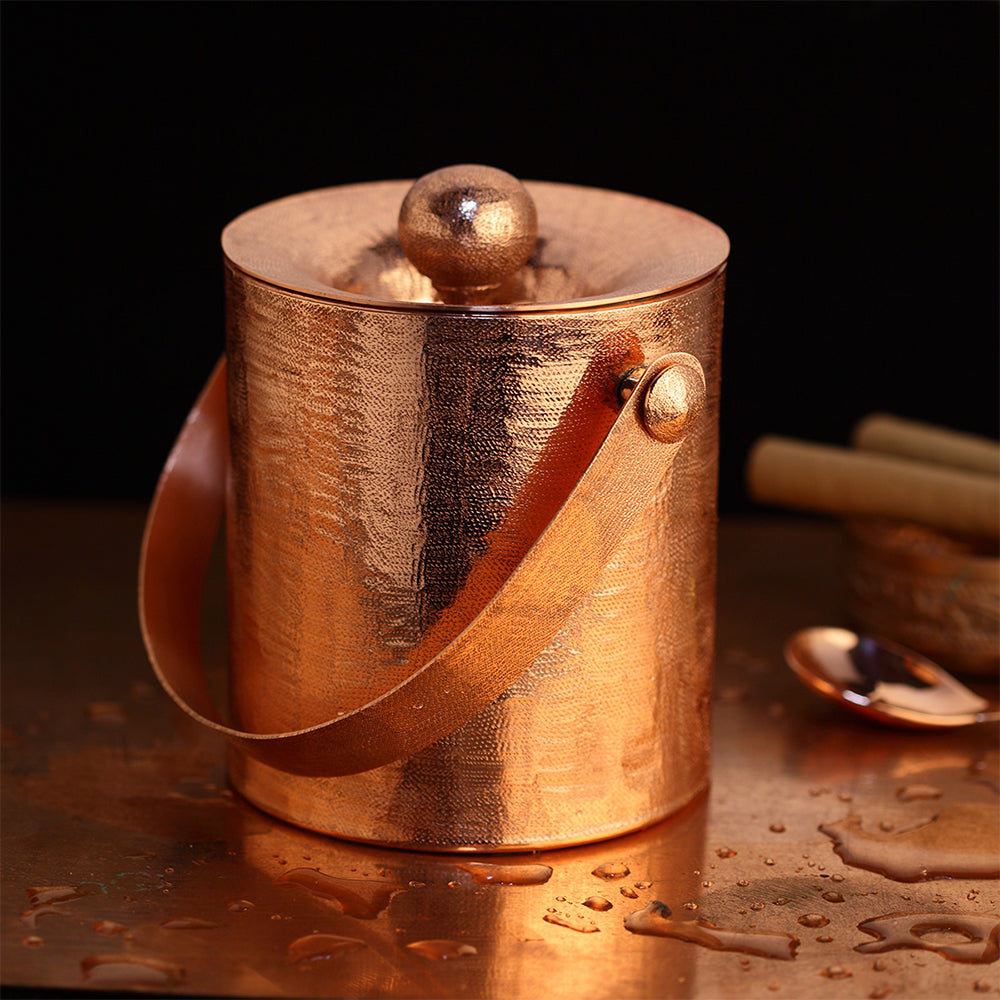 TEXTURED ICE BUCKET