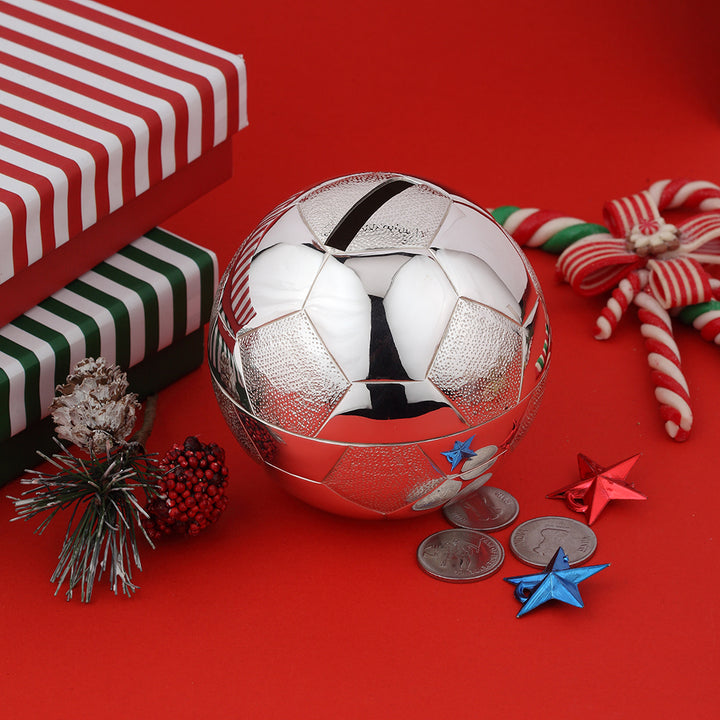 soccer ball piggy bank