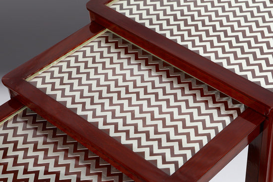 SET OF 4 NESTING TABLES