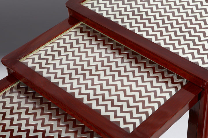 SET OF 4 NESTING TABLES