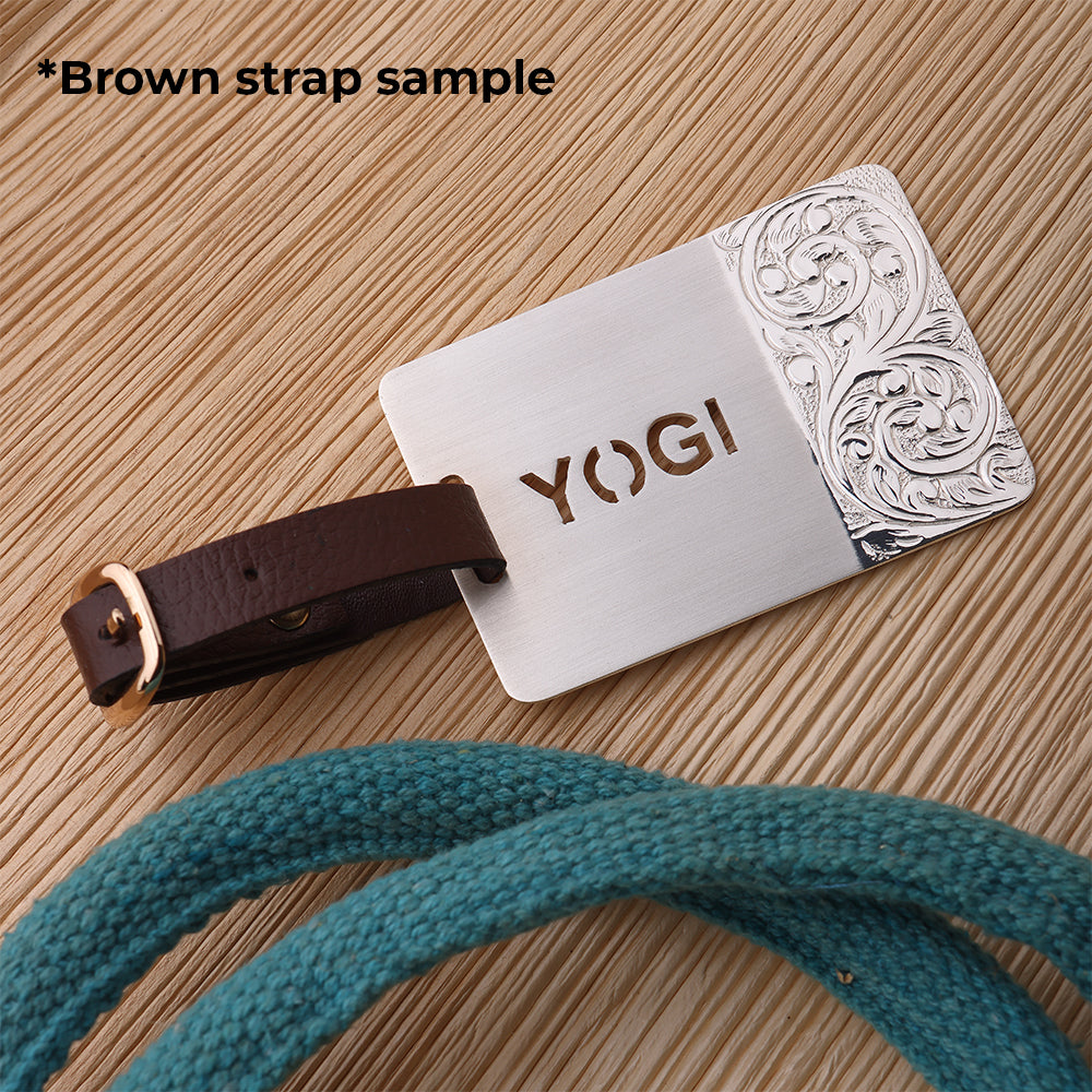 BORDER CUSTOMISABLE LUGGAGE TAG
