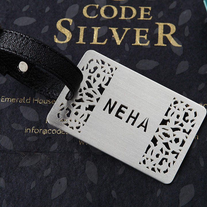 BORDER CUSTOMISABLE LUGGAGE TAG