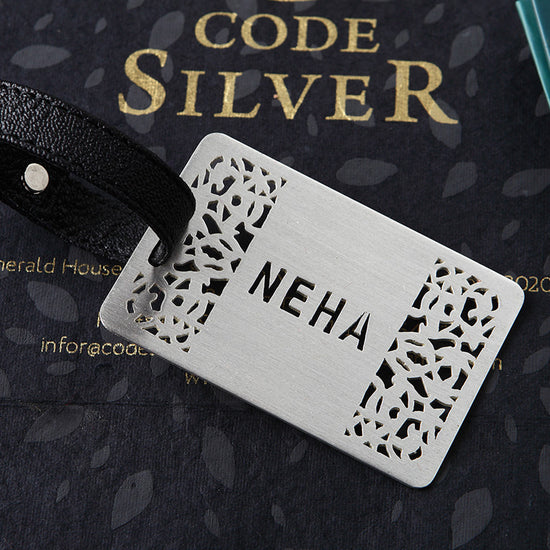BORDER CUSTOMISABLE LUGGAGE TAG