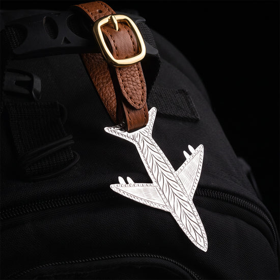 AEROPLANE LUGGAGE TAG