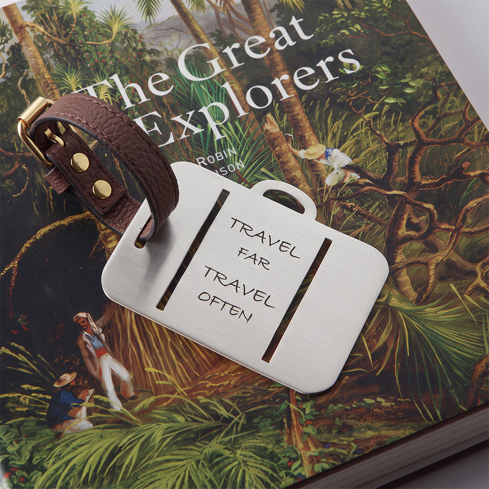 TRAVEL FAR LUGGAGE TAG