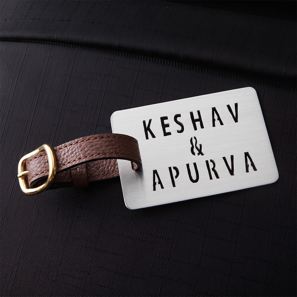 PLAIN CUSTOMIZABLE LUGGAGE TAG