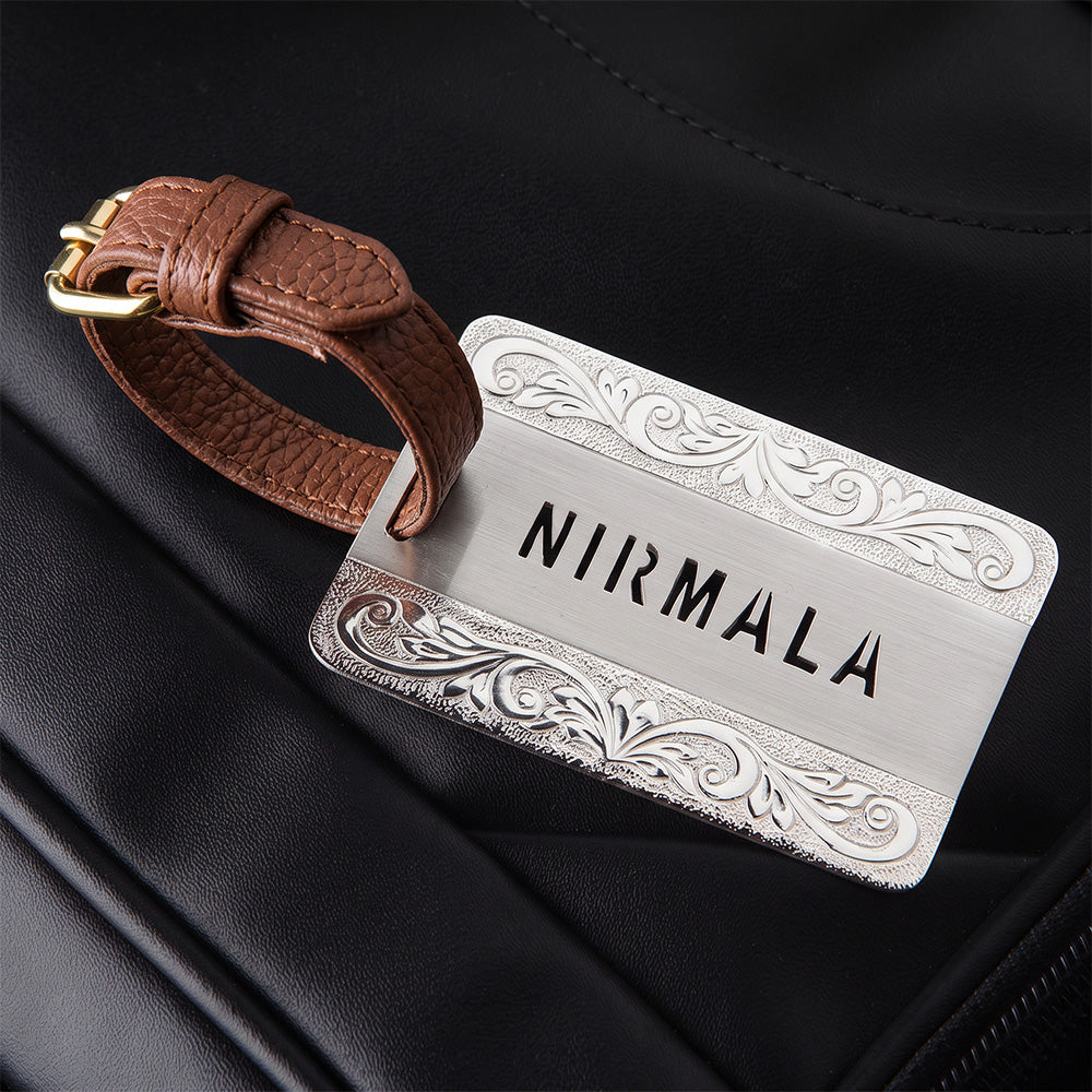 EMBELLISHED CUSTOMISABLE LUGGAGE TAG