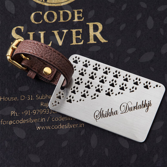 PUGMARKS CUSTOMISABLE LUGGAGE TAG