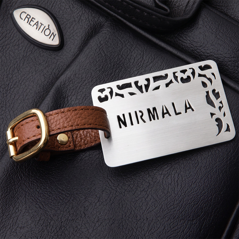 TRADITIONAL CUSTOMISABLE LUGGAGE TAG