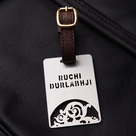 TRADITIONAL CUSTOMISABLE LUGGAGE TAG