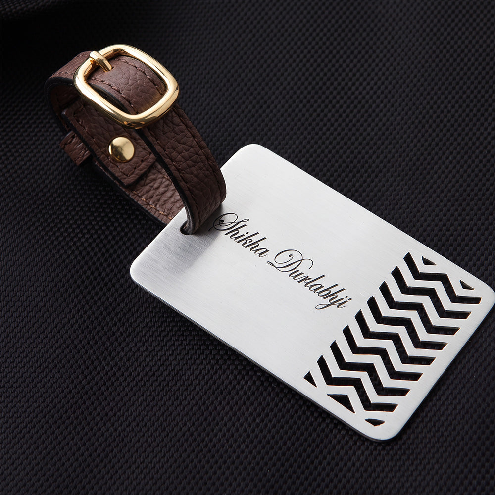 GEOMETRICAL- CUSTOMISABLE LUGGAGE TAG
