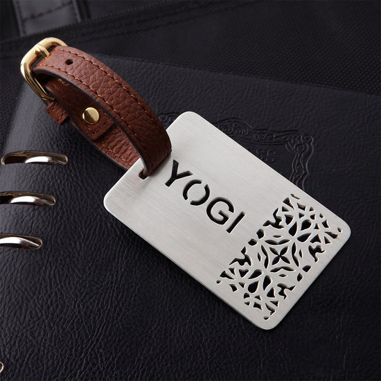 PATTERNED CUSTOMISABLE LUGGAGE TAG