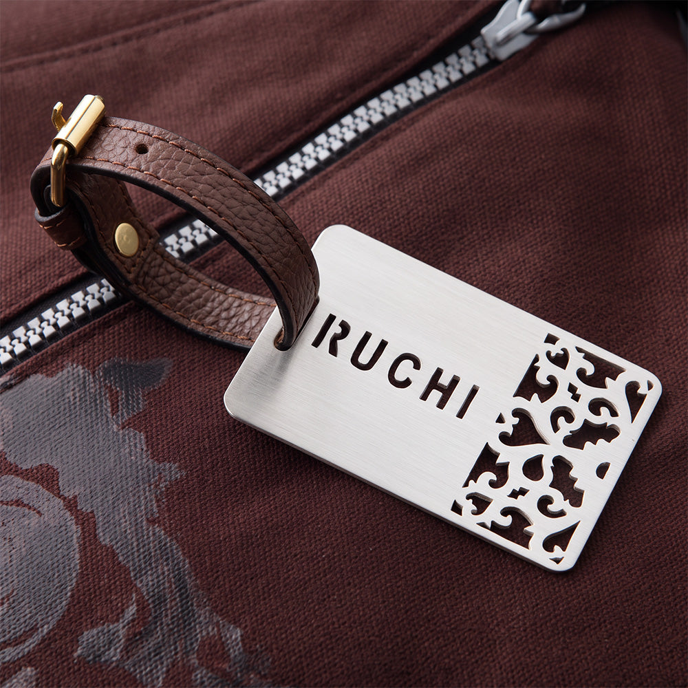 TRADITIONAL CUSTOMISABLE LUGGAGE TAG