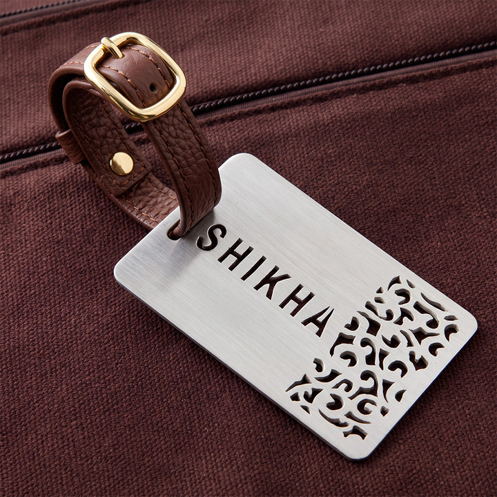TRADITIONAL CUSTOMISABLE LUGGAGE TAG