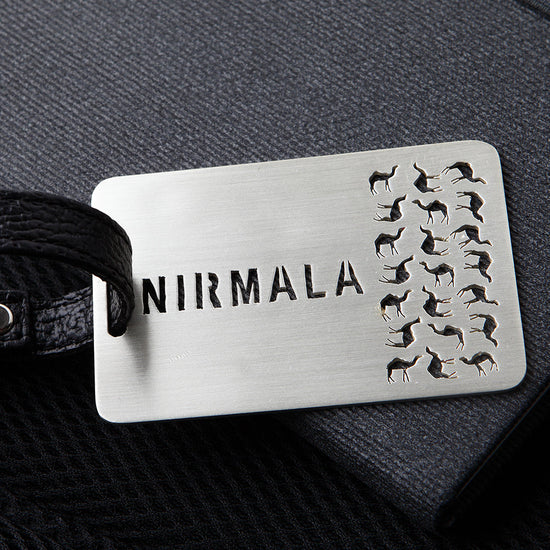 CAMEL CUSTOMISABLE LUGGAGE TAG