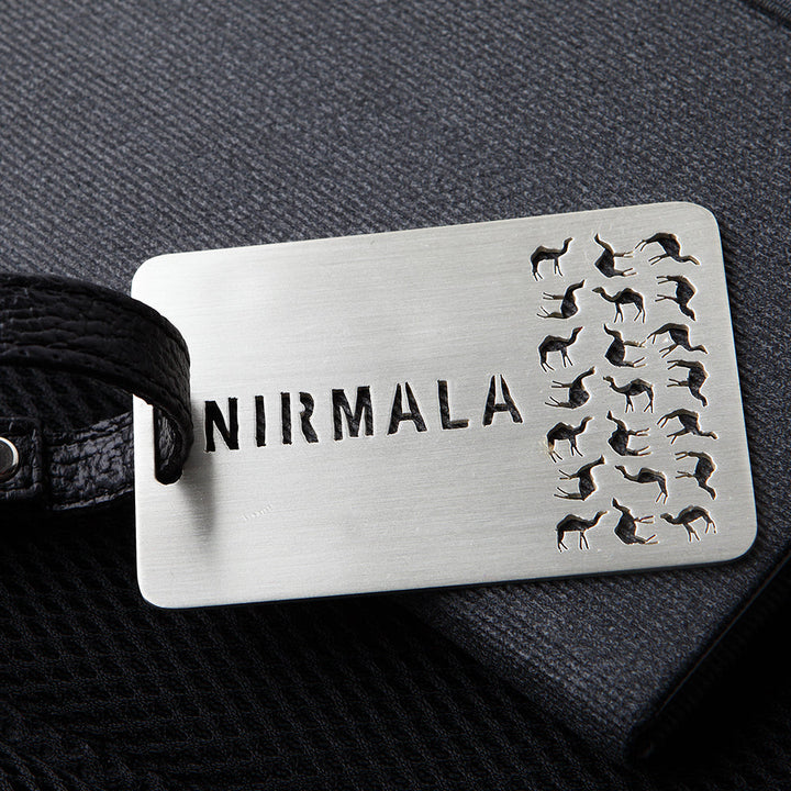 CAMEL CUSTOMISABLE LUGGAGE TAG