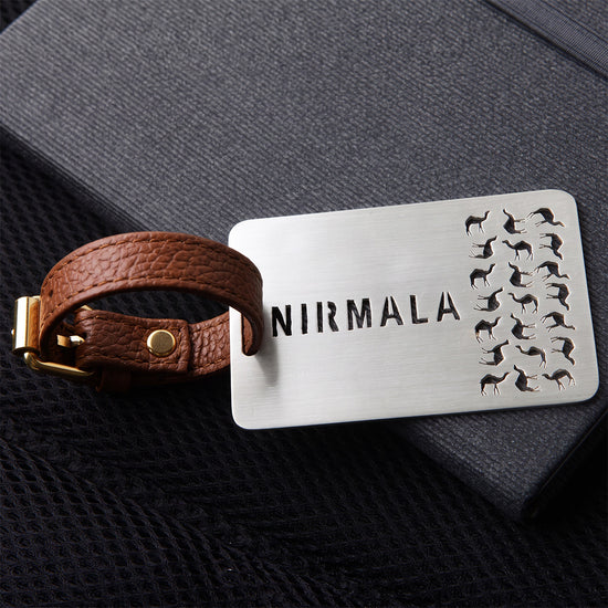 CAMEL CUSTOMISABLE LUGGAGE TAG