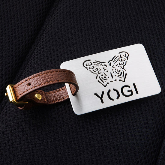 BUTTERFLY CUSTOMISABLE LUGGAGE TAG