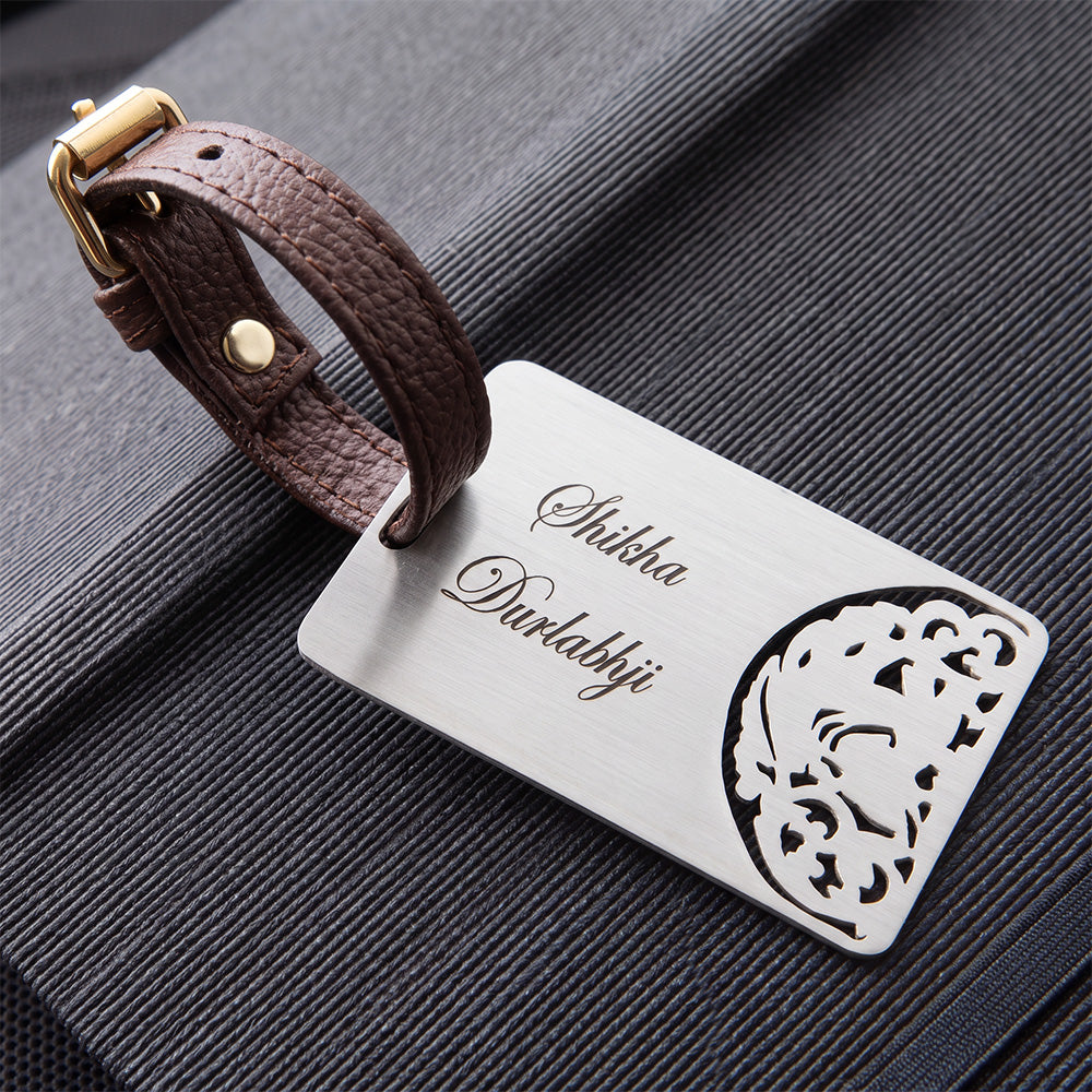 PATTERNED CUSTOMISABLE LUGGAGE TAG