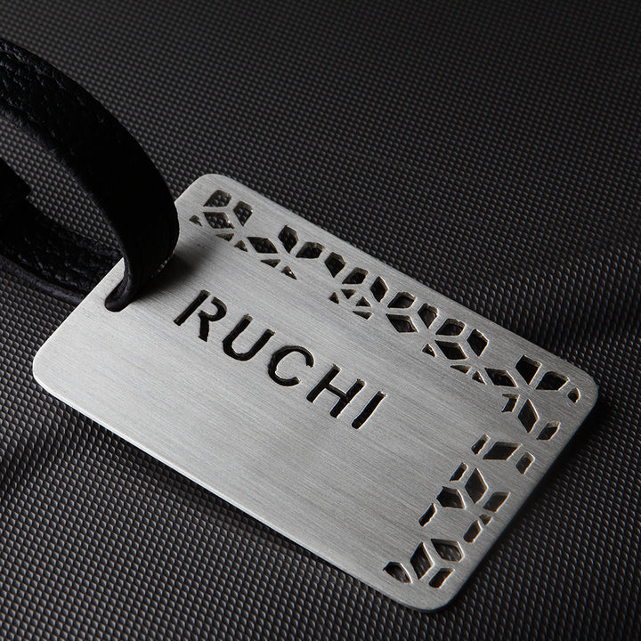 GEOMETRICAL- CUSTOMIZABLE LUGGAGE TAG