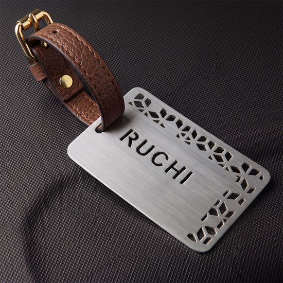GEOMETRICAL- CUSTOMIZABLE LUGGAGE TAG