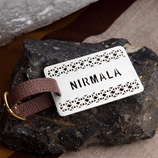 BORDER CUSTOMISABLE LUGGAGE TAG