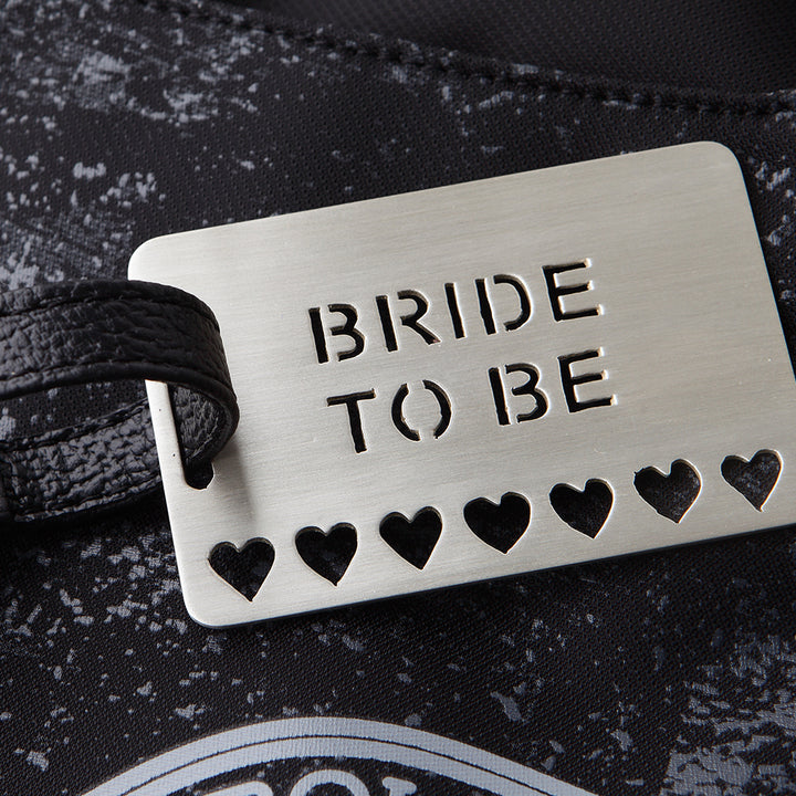BRIDE TO BE- HEART LUGGAGE TAG