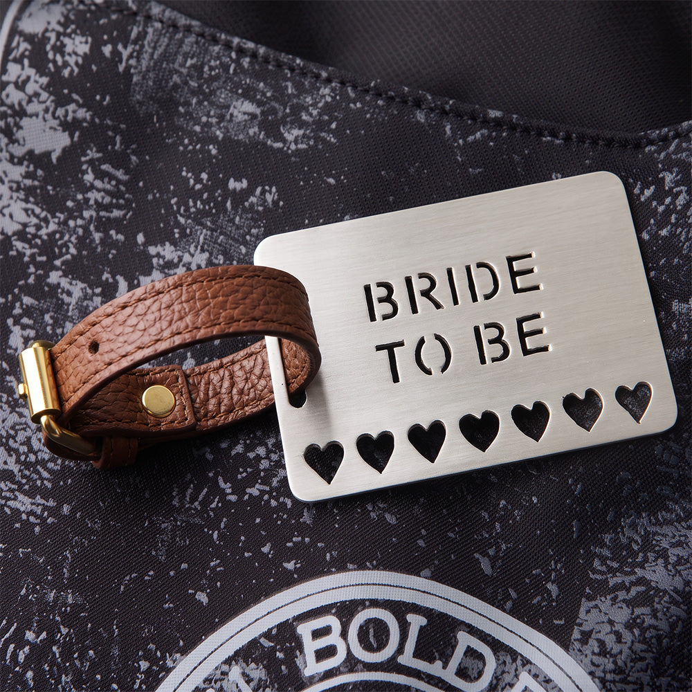 BRIDE TO BE- HEART LUGGAGE TAG