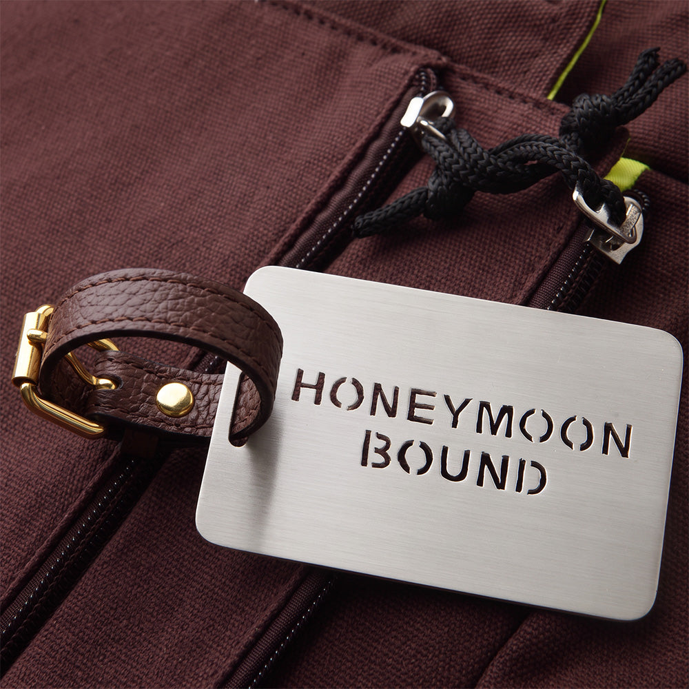 HONEYMOON BOUND LUGGAGE TAG