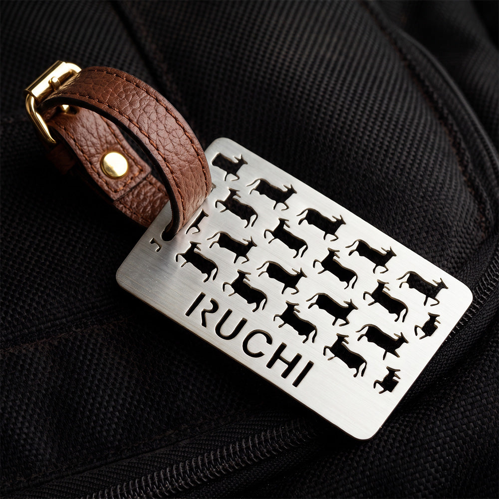 CUSTOMISABLE LUGGAGE TAG