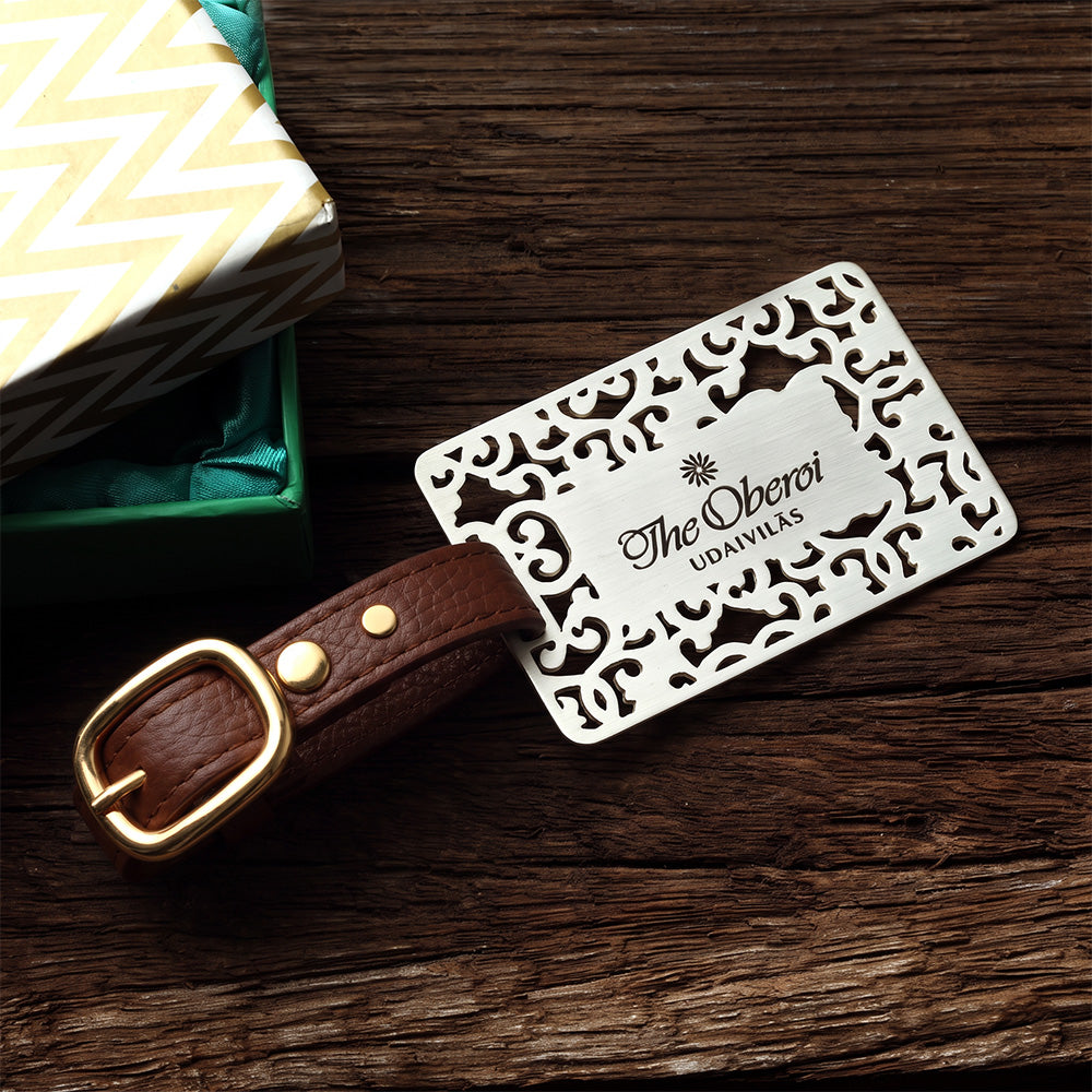 PATTERNED CUSTOMISABLE LUGGAGE TAG