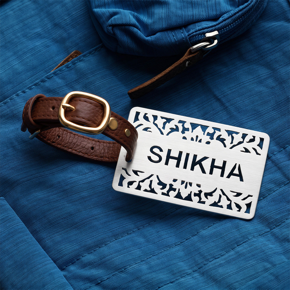 CUSTOMISABLE LUGGAGE TAG