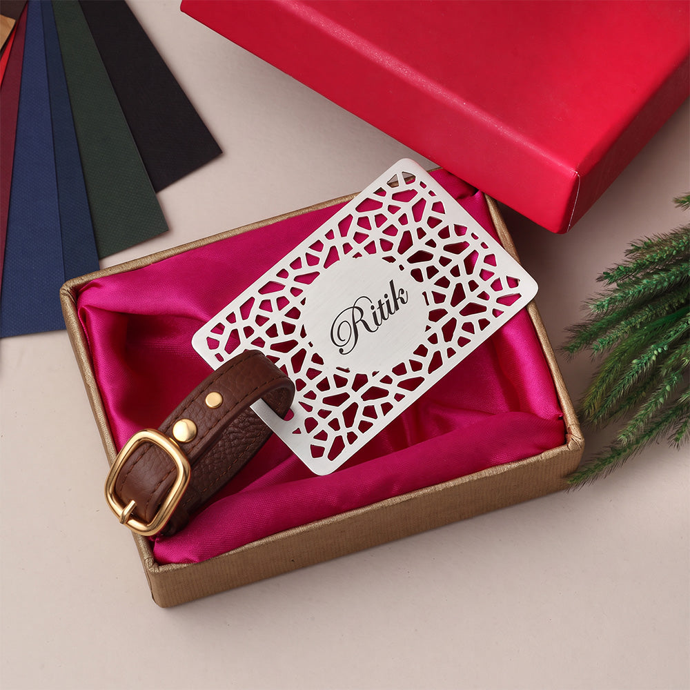 CUSTOMISABLE LUGGAGE TAG