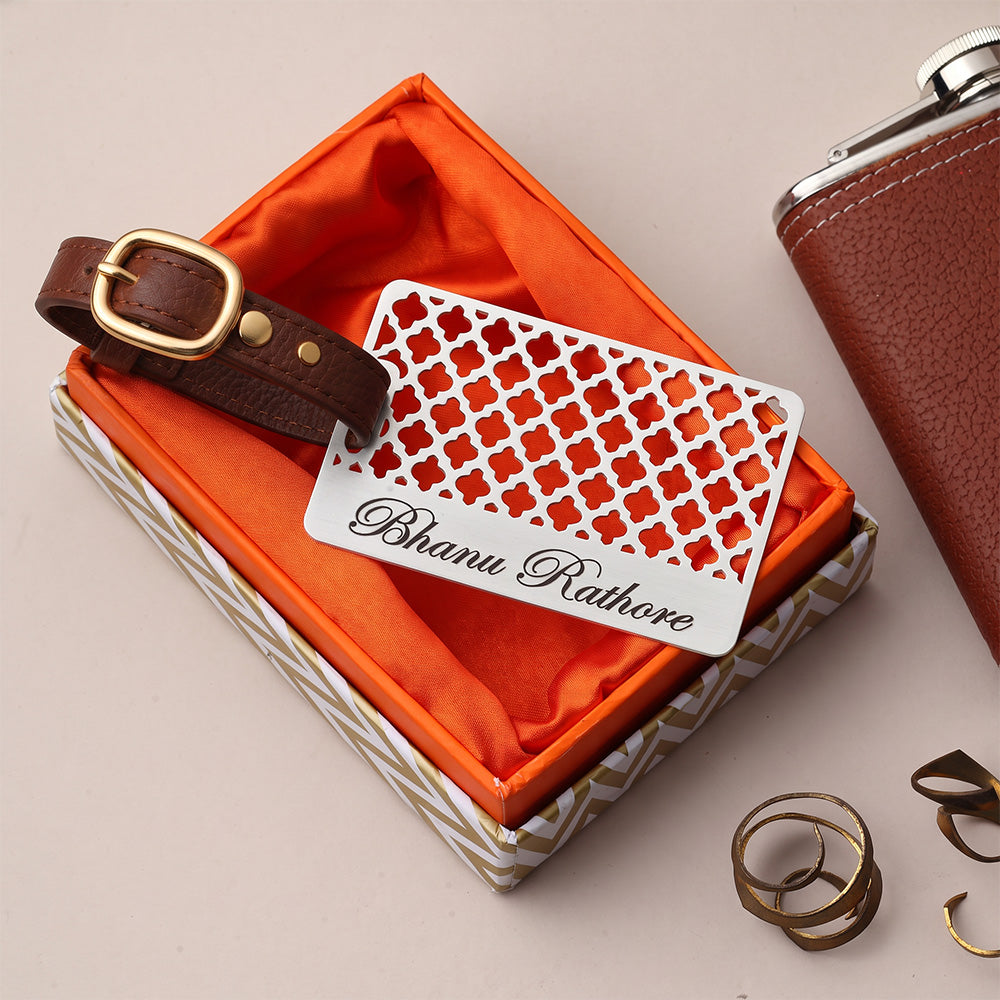 CUSTOMISABLE LUGGAGE TAG
