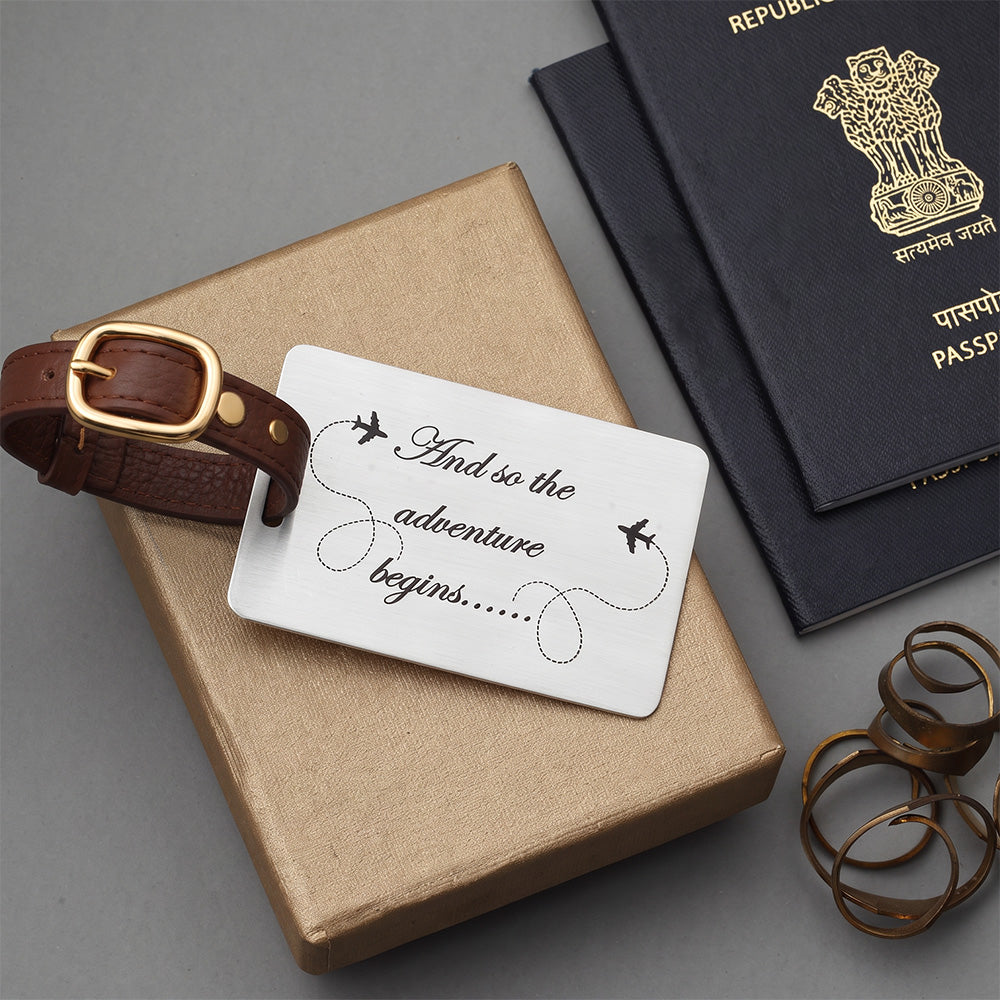 CUSTOMISABLE LUGGAGE TAG
