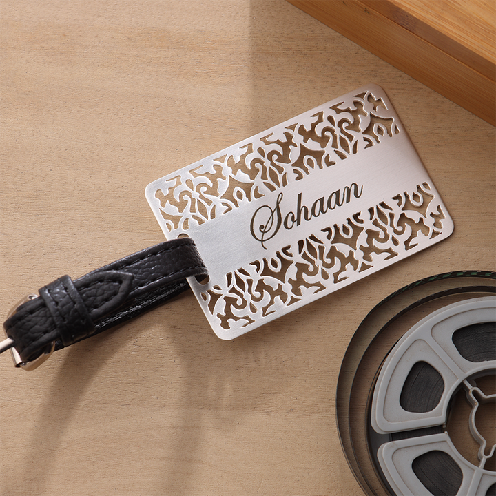 CUSTOMISABLE LUGGAGE TAG