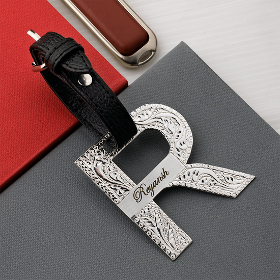 Customisable Alphabet Luggage Tag