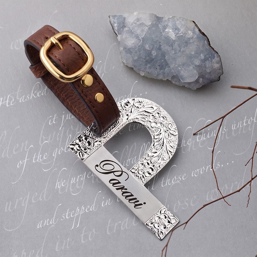 Customisable Alphabet Luggage Tag