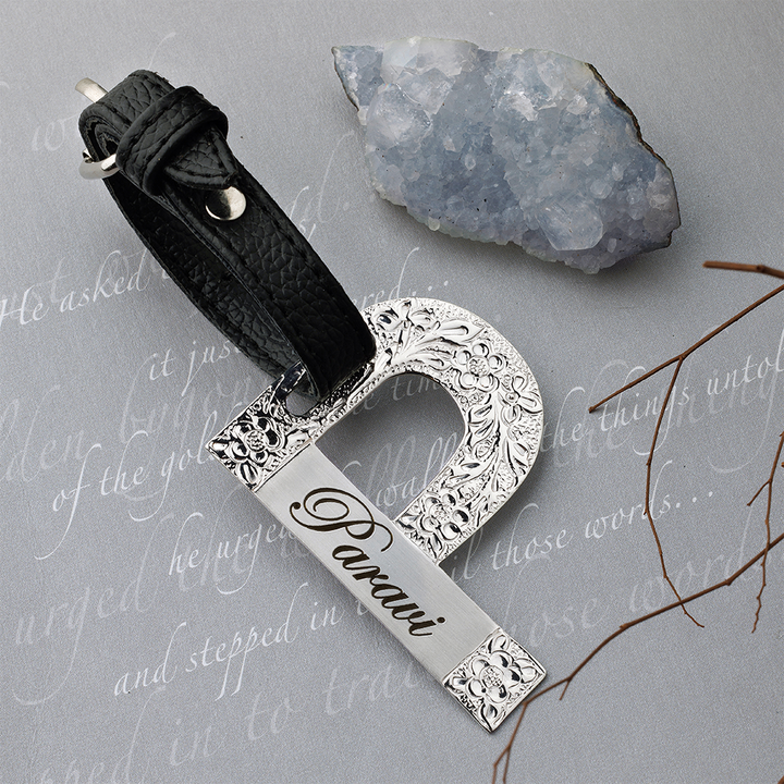 Customisable Alphabet Luggage Tag