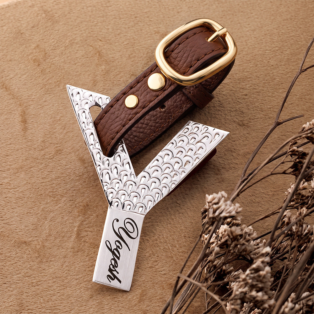 Customisable Alphabet Luggage Tag