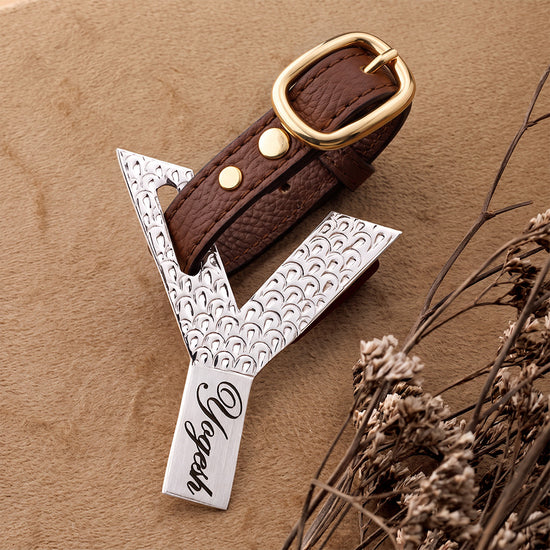 Customisable Alphabet Luggage Tag