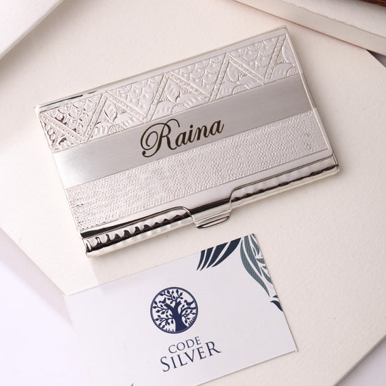 CUSTOMISABLE POCKET CARD HOLDER