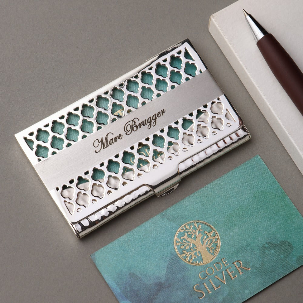 CUSTOMISABLE POCKET CARD HOLDER